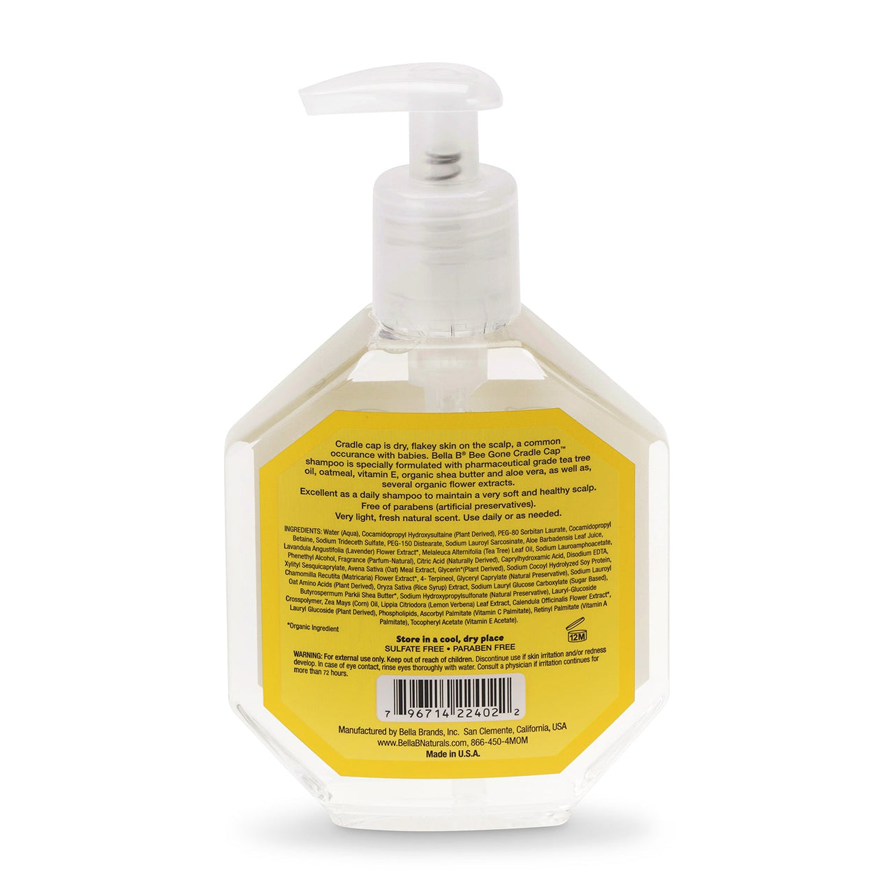 Bella B Bundle - Bee Gone Cradle Cap Baby Shampoo (2-Pack),