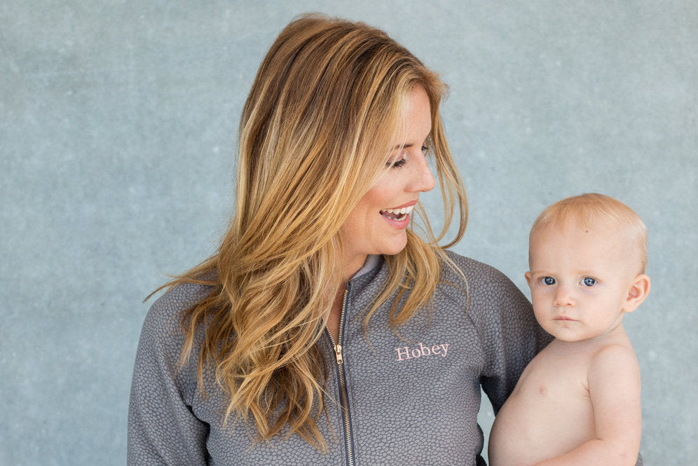 Read our interview with New mom Lauren Gabrielson