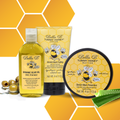 Bella B Gift Set - Tummy Honey Butter 4oz and Tummy Honey Cream 4oz and Organic Olive Oil Skin Therapy 4.5oz