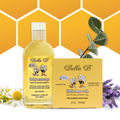 Bella B Gift Set - Little Bee Decongesting Chest Rub 2 oz and Baby Massage Oil 3.3 oz