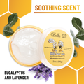 Bella B Gift Set - Little Bee Decongesting Chest Rub 2 oz and Baby Massage Oil 3.3 oz