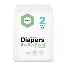 Parasol Clear+Dry Natural Disposable Diapers Starter Pack Size 2
